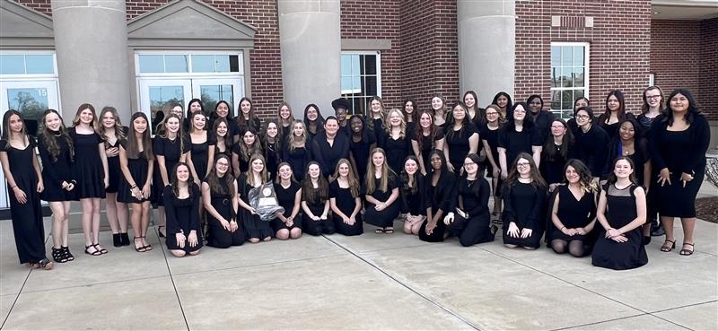 Congratulations to our HJH Girls Choir for earning 1's in both stage performance and sightreading at 2025 UIL Contest! We are proud of you, ladies!